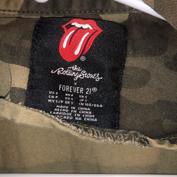 camo rolling stones jacket - Picture 3 of 3